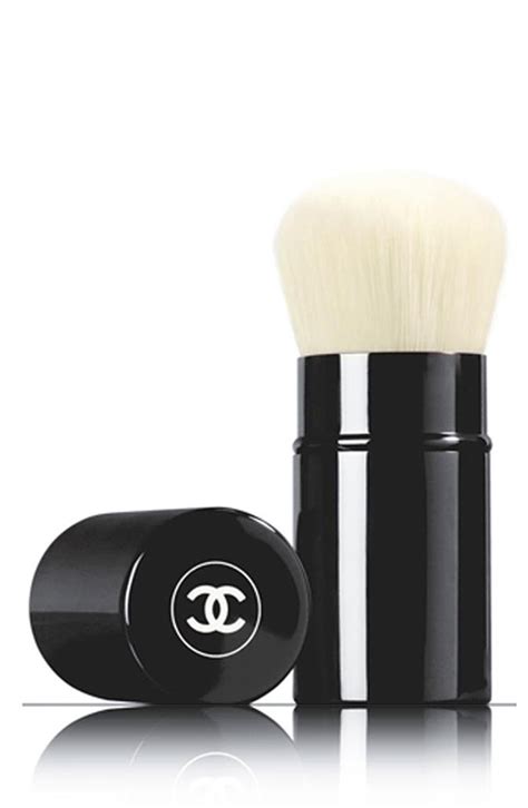 chanel retractable dual brush|Chanel oversize kabuki brush.